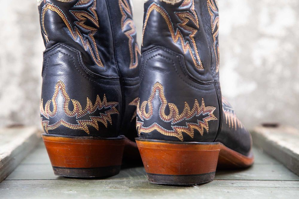 Lucchese ковбойські жіночі чоботи 9 1\2 розмір. Шкіра. Ручна робота.