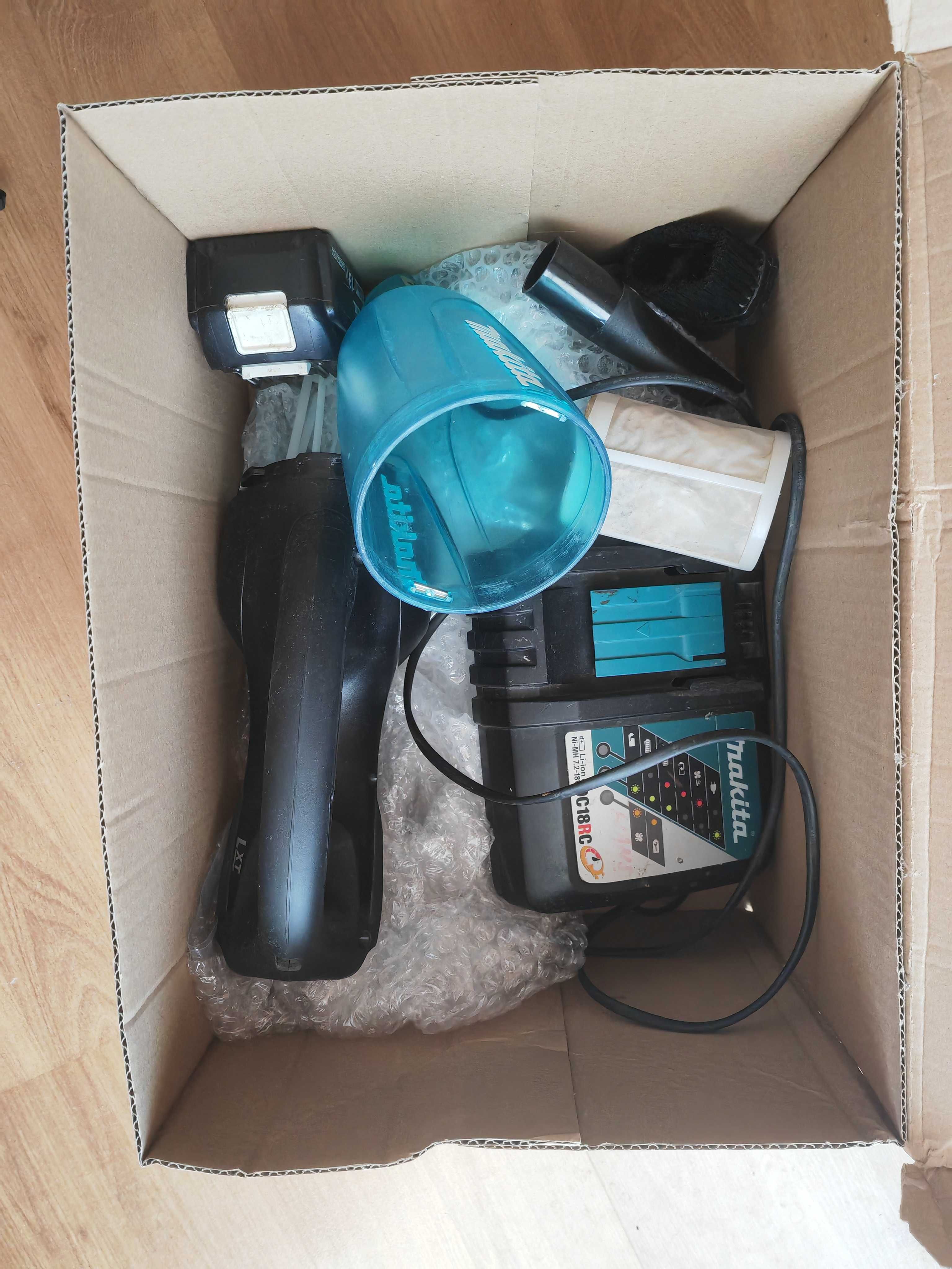 Makita ładowarka akumulatory 3Ah odkurzacz