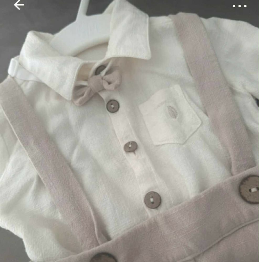 Komplet do chrztu Lilen