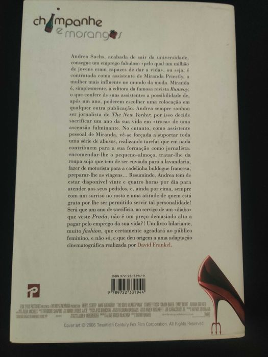 Livro "O Diabo Veste Prada" - Lauren Weisberger