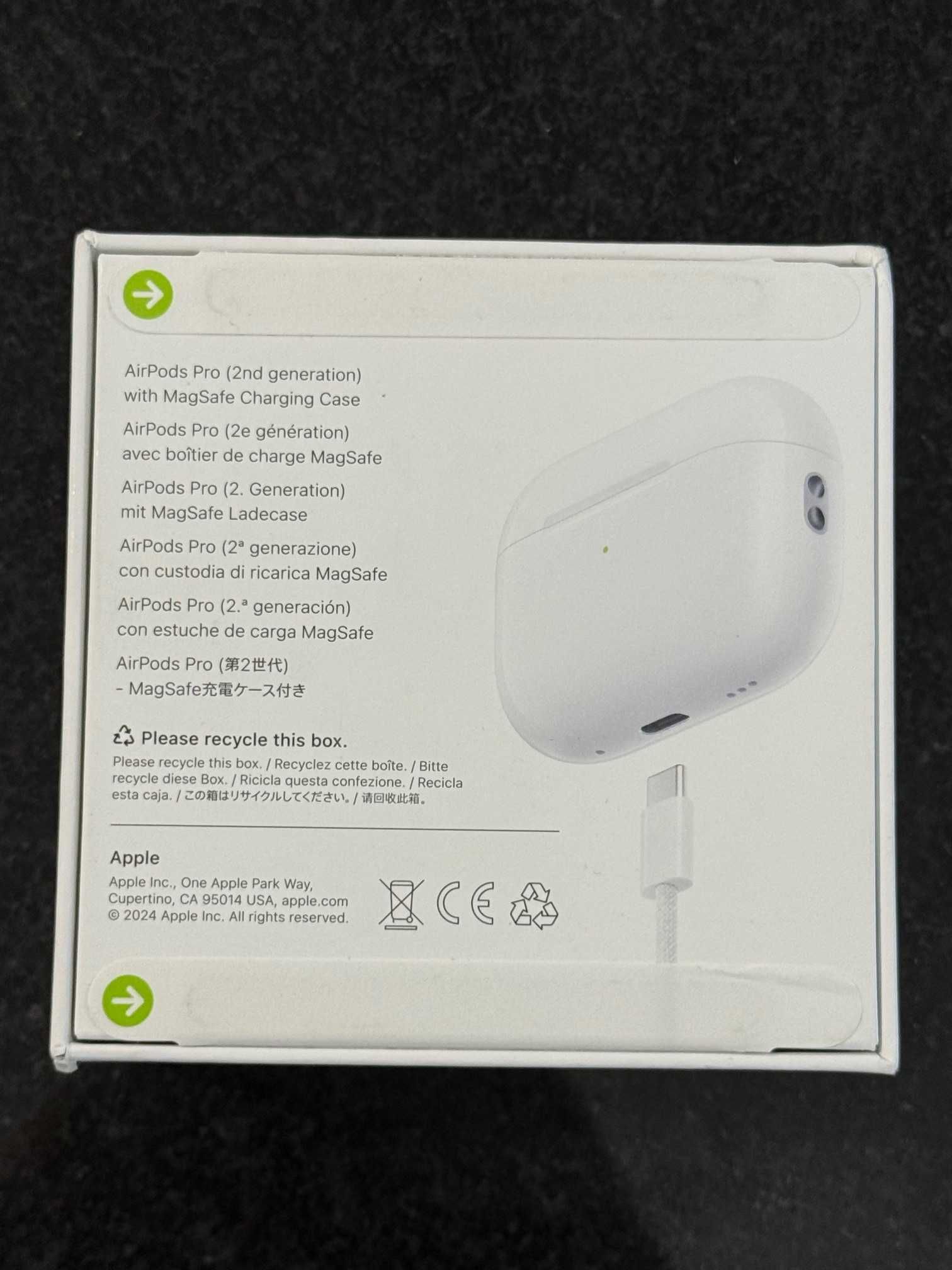 Apple AirPods Pro (2nd generation) with MagSafe Case