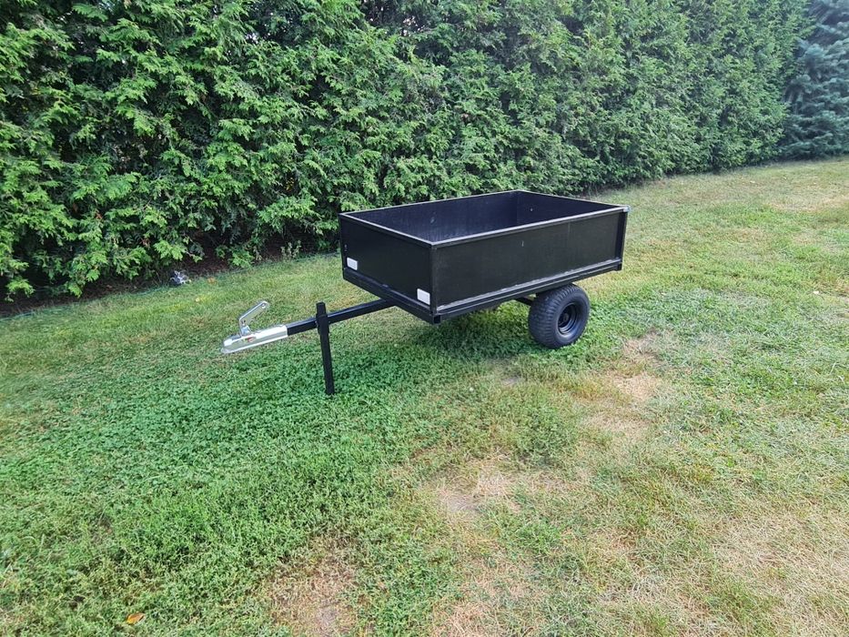 Przyczepka do quada traktorka kosiarki solidna nowa 175x80mocna porzą