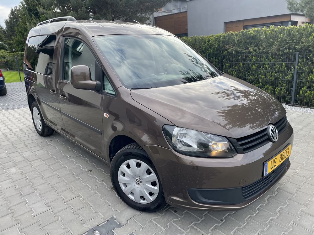 VW Caddy 1.6 Tdi 102km Klima Perfekcyjny Stan