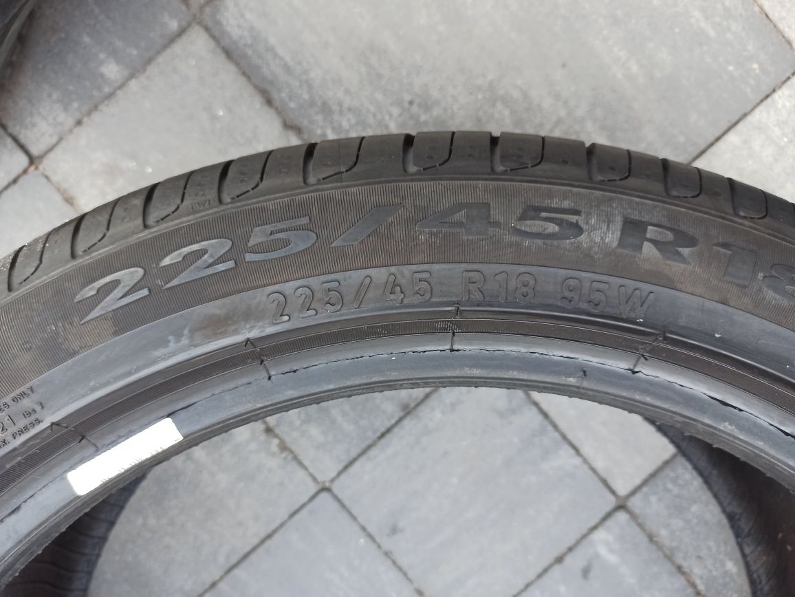 Продам ОДНО колесо 225/45 R18 Pirelli Cinturato P7