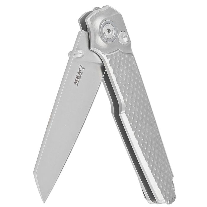 Nóż MKM Miura Gray Titanium, Satin M390 by Simone Tonolli (MK MI-T)