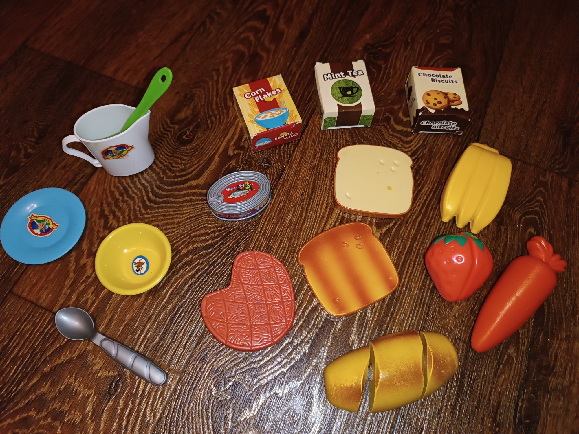 Дитяча іграшкова Їжа Ікеа Elc Продукти з дерева дитячий посуд