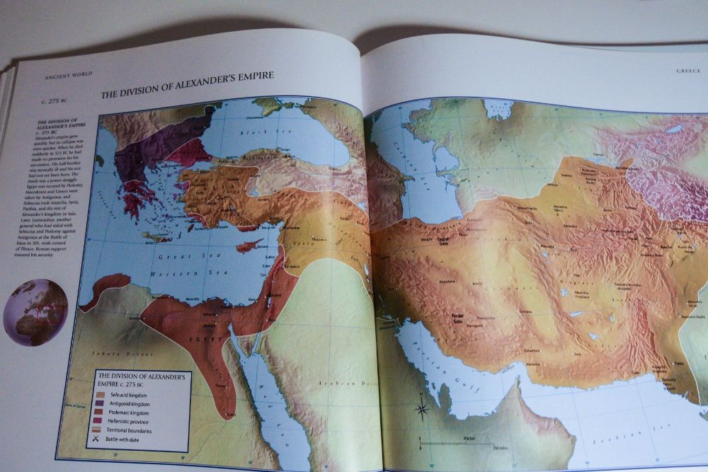 Mapas da história do mundo antigo (livro novo)