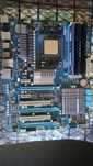 Płyta główna ATX Gigabyte 990XAUD3, procesor AMD FX 8350, 16Gb RAM