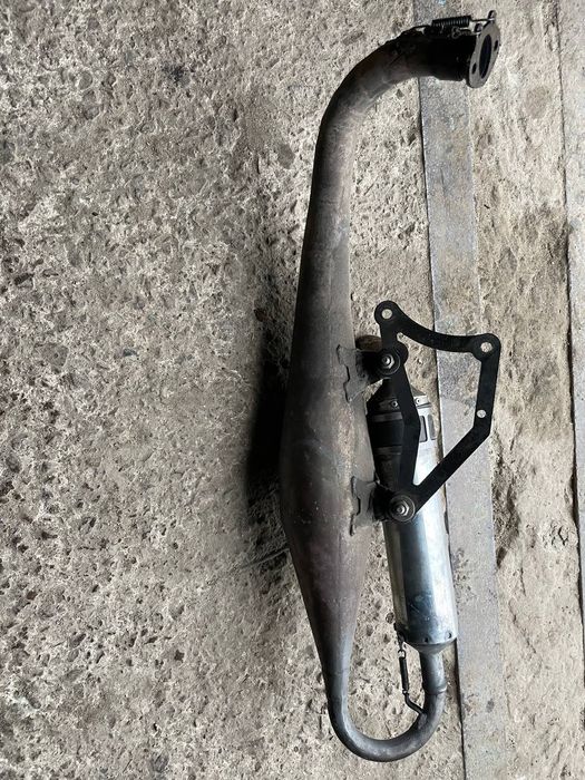 Труба solo c 16 на Yamaha aerox (minareli horizontal)