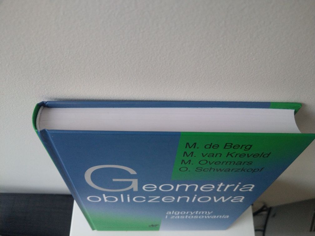 Książka Geometria obliczeniowa. Dla studentów informatyki