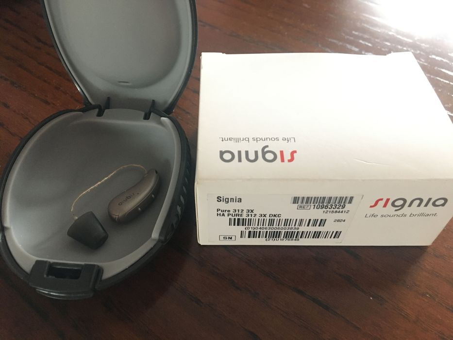 Aparat słuchowy Signia Pure 312 3X – sprawny, bardzo dobry stan!