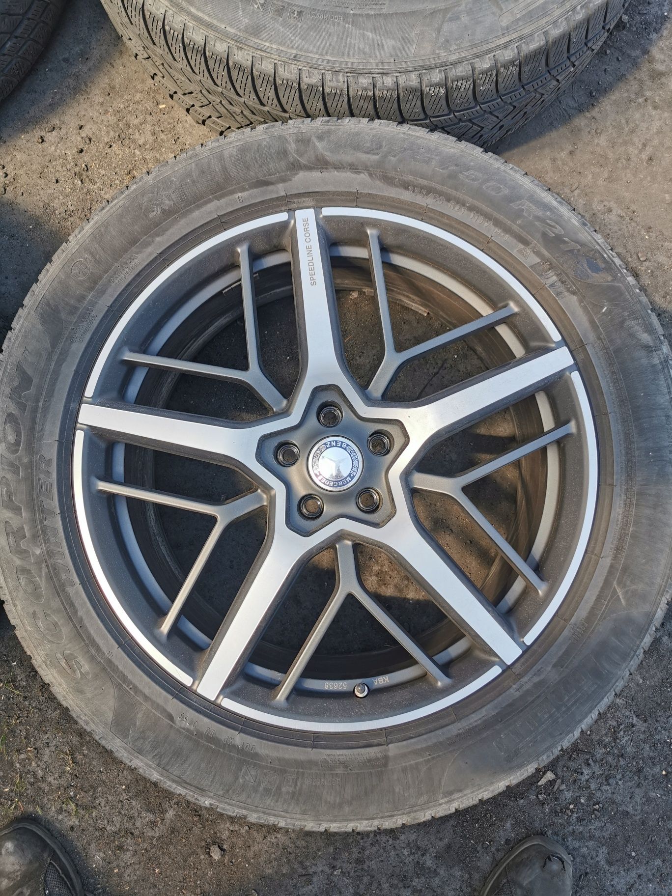 Felgi alufelgi koła Mercedes GLS 167 X167 5x112 21" speedline corse