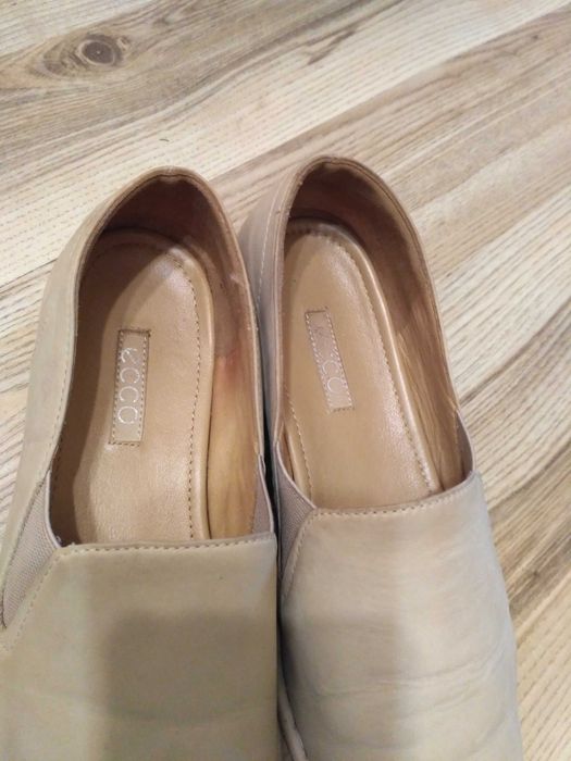 Мокасины, балетки, туфли ecco  37 размер