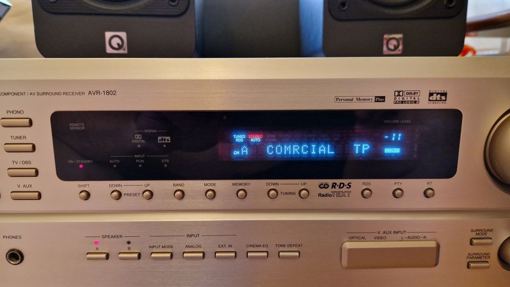 Denon AVR-1802 – Receiver Áudio/Vídeo de Alta Fidelidade