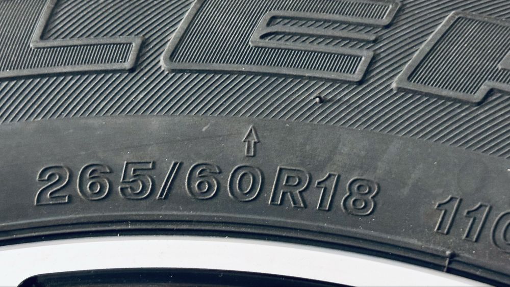 Koła HILUX / LAND - NOWE 6x139,7 18” Bridgestone 265/60/18