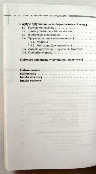 OPTYMIZM, Perspektywa psychologiczna, A. Czerw, PIERWSZE wydanie, HIT