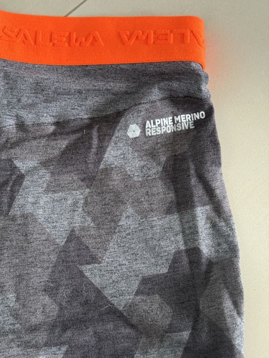 Meskie legginsy Salewa Cristallo warm 3/4 rozmiar M