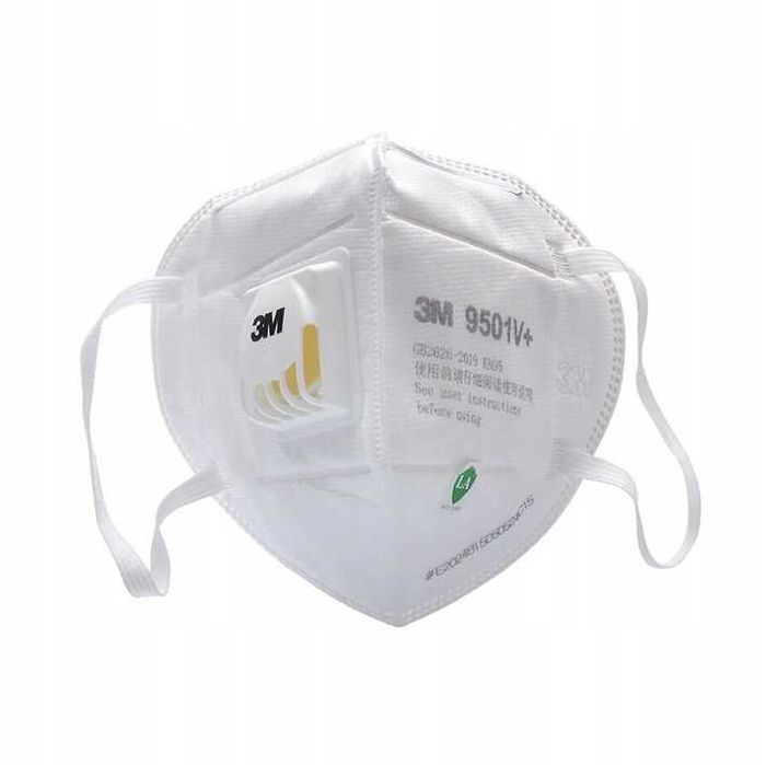 MASKA 3M antywirus FPP2 maseczka maski 25 SZTUK przeciwpyłowa półmaska