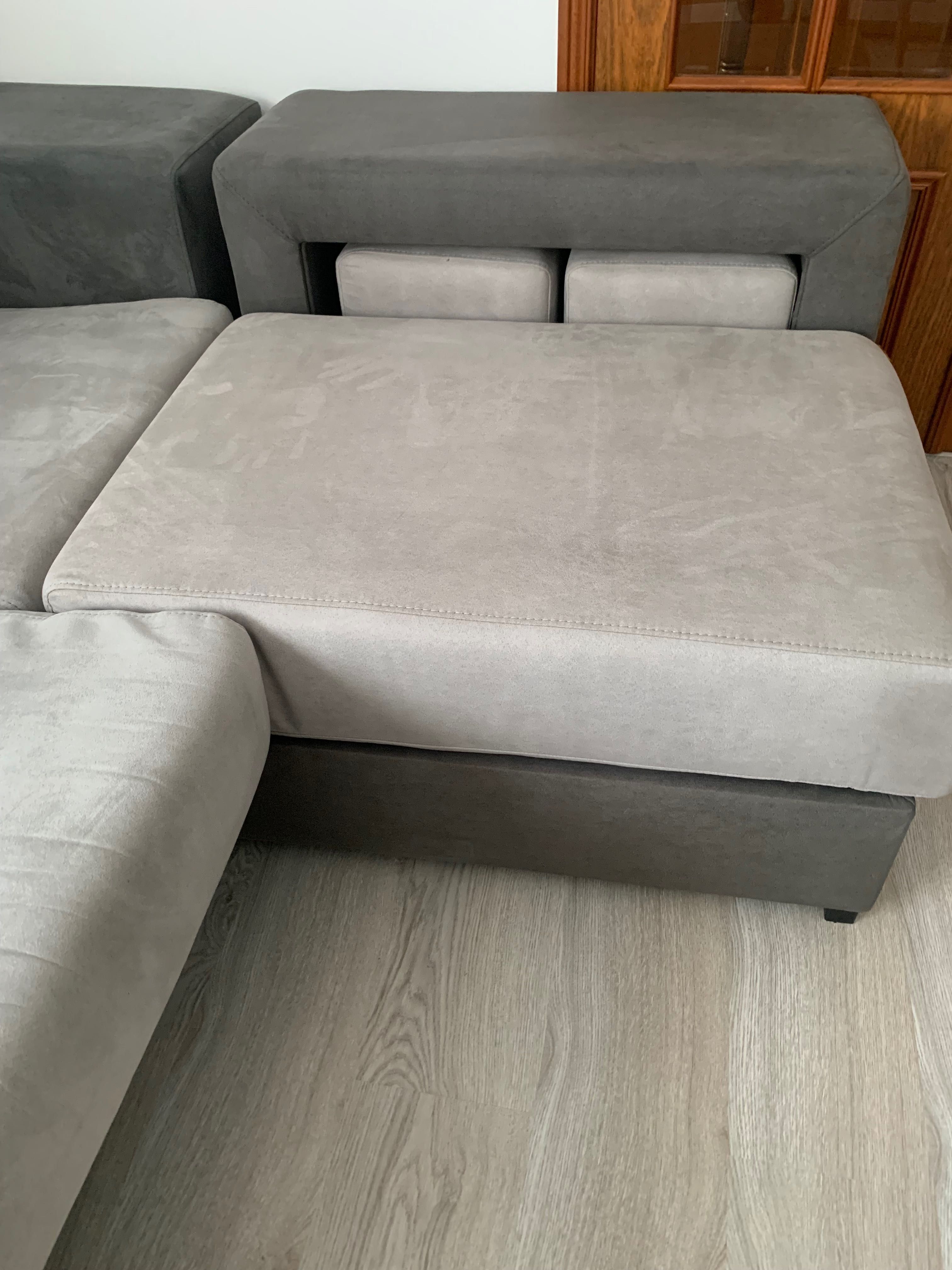 Semi-Novo:Sofá Chaise Lougue, Diferenciado,Super Confortável. N é Ikea