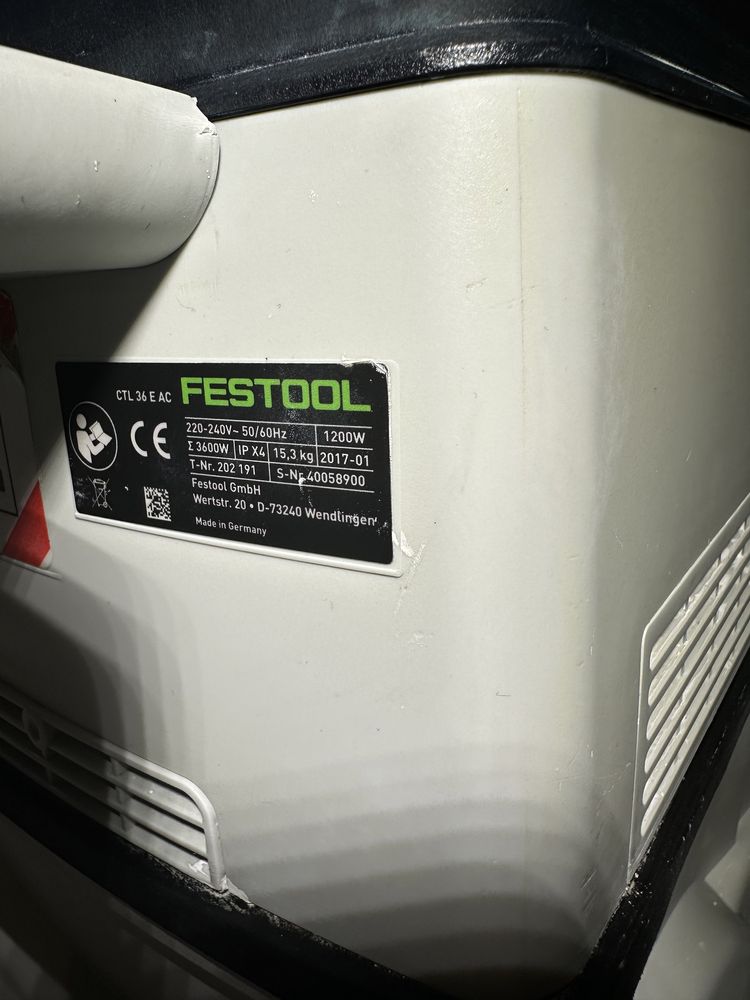 Пилосос Festool CTL 36 E AC