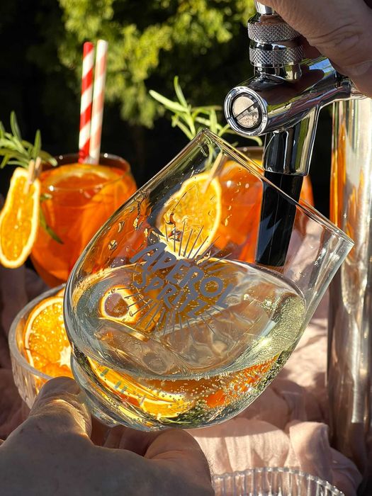 Mobilny bar we włoskim stylu, barman na wesele, imprezę firmową