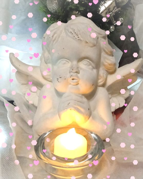 Popiersie '' Zamyślony Aniołek "