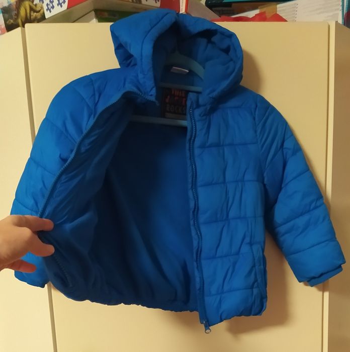 Kurtka dla chłopca 5-6lat na polarze
