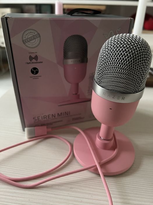 Продам микрофон Razer Seiren mini Quartz
