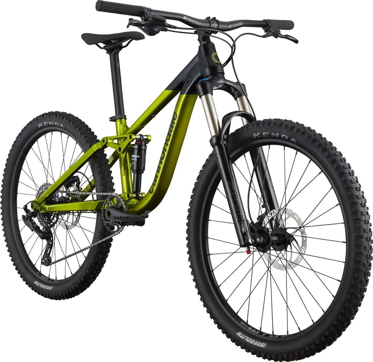 Rower Górski Dziecięcy Full Cannondale Habit 26 Zielony MTB