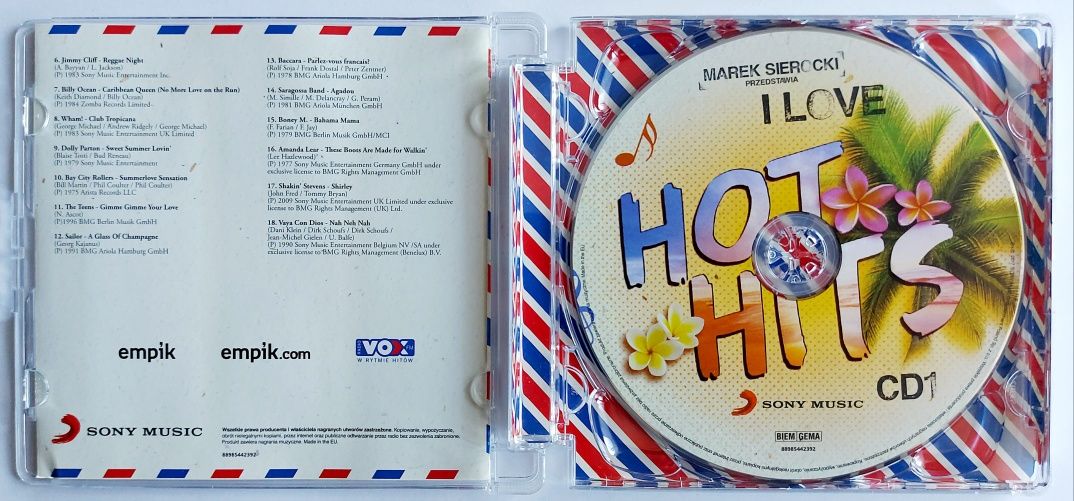 Marek Sierocki Przedstawia I Love Hot Hits 2CD 2017r