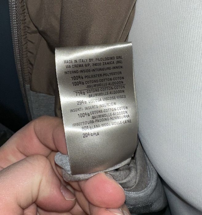 Комбинированая куртка-бомбер Capobianco