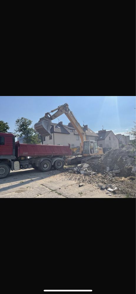 Wyburzenia/wykopy/rozbiórki:korytowanie/droga.kompleksowo.Kielce