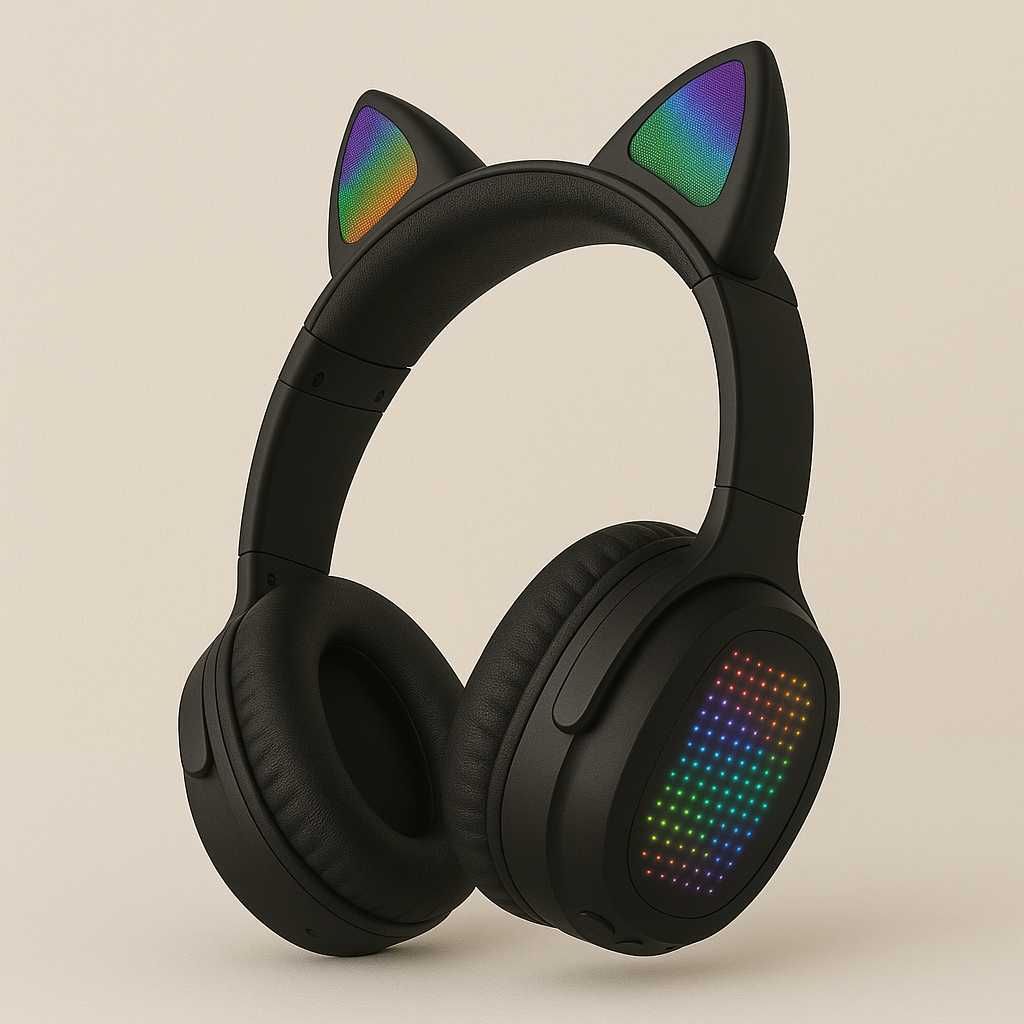 Auriculares STN-06 Wireless Cat Ear Headset
