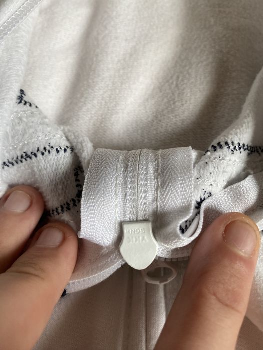 Зип-худи Gap білого кольору