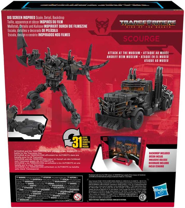 Transformers Scourge Generations Studio Series 101 Leader Class