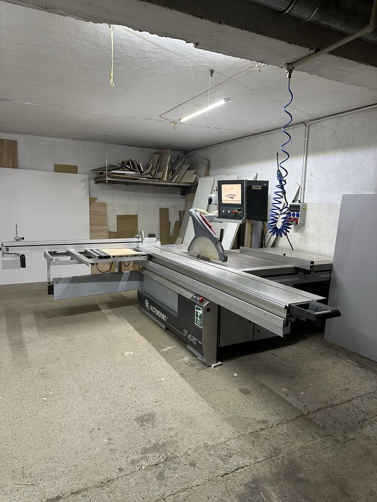 Piła formatowa, formatówka, CNC, Altendorf F45 ELMODRIVE