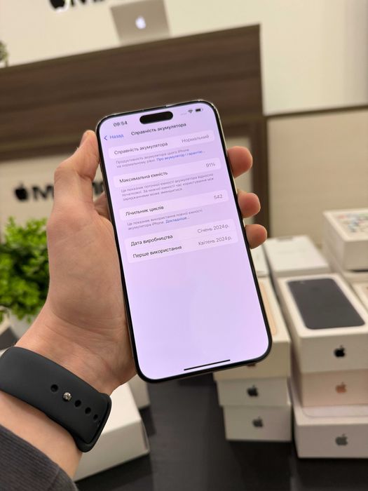 IPhone 15 Pro Max 512 Gb White Titanium ФІзична сім  Гарантія Кредит