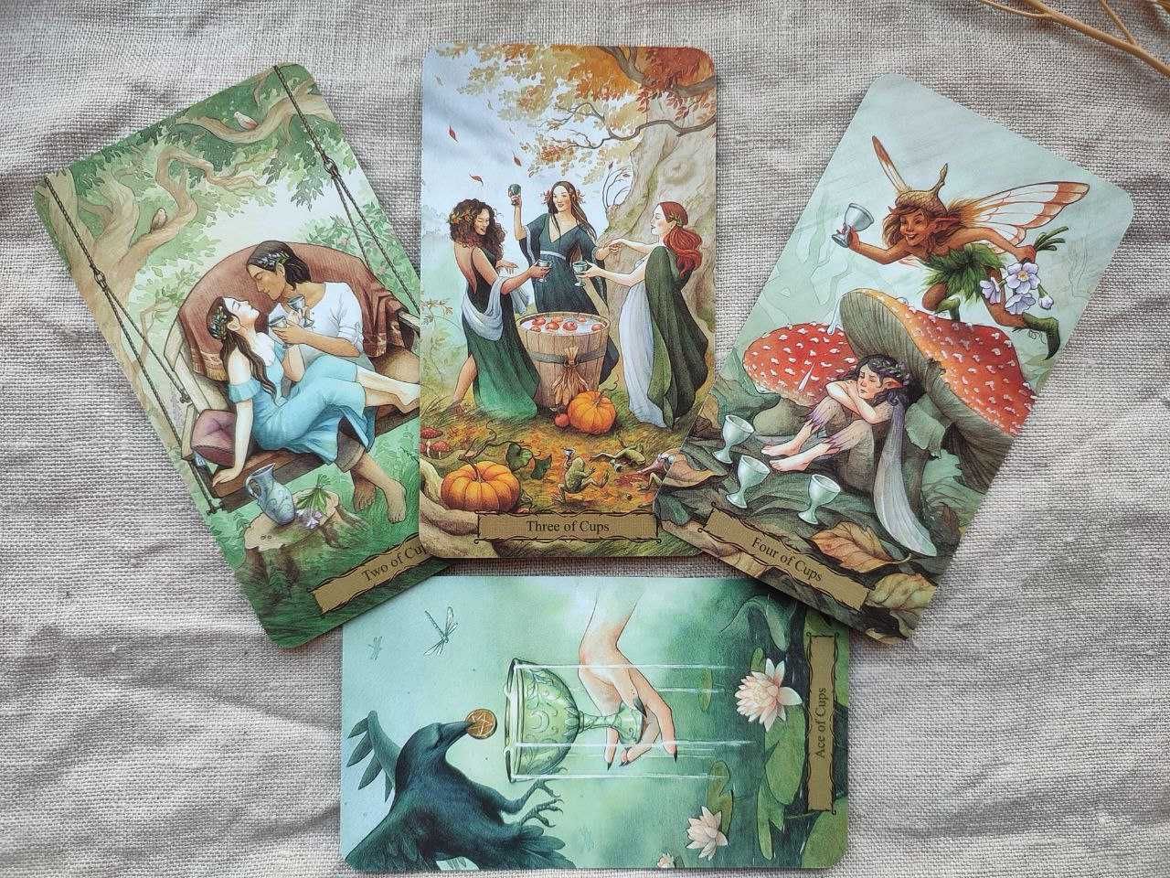 Гадальные карты таро ведьминого сада tarot of the witch's garden