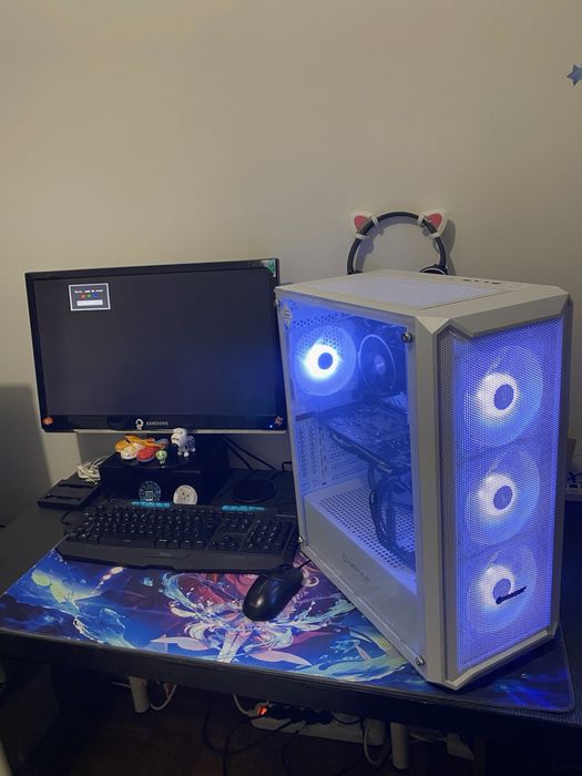 PC GAMER RYZEN 5, já com jogos instalados.