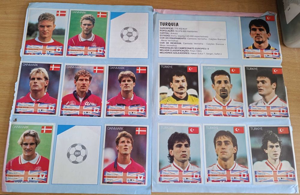 30 Autocolantes do Eurocup 96 Euro 96