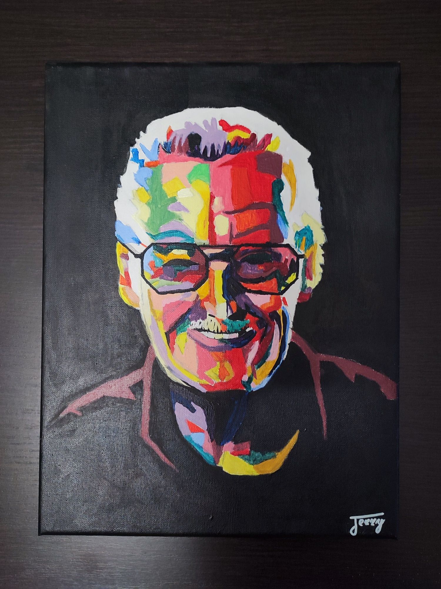 Obraz canvas Stan Lee Marvel 40x30 certyfikat