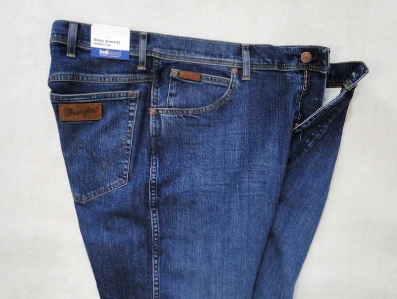 9 WRANGLER TEXAS slim 822 jeans spodnie męskie nowe W40 L32