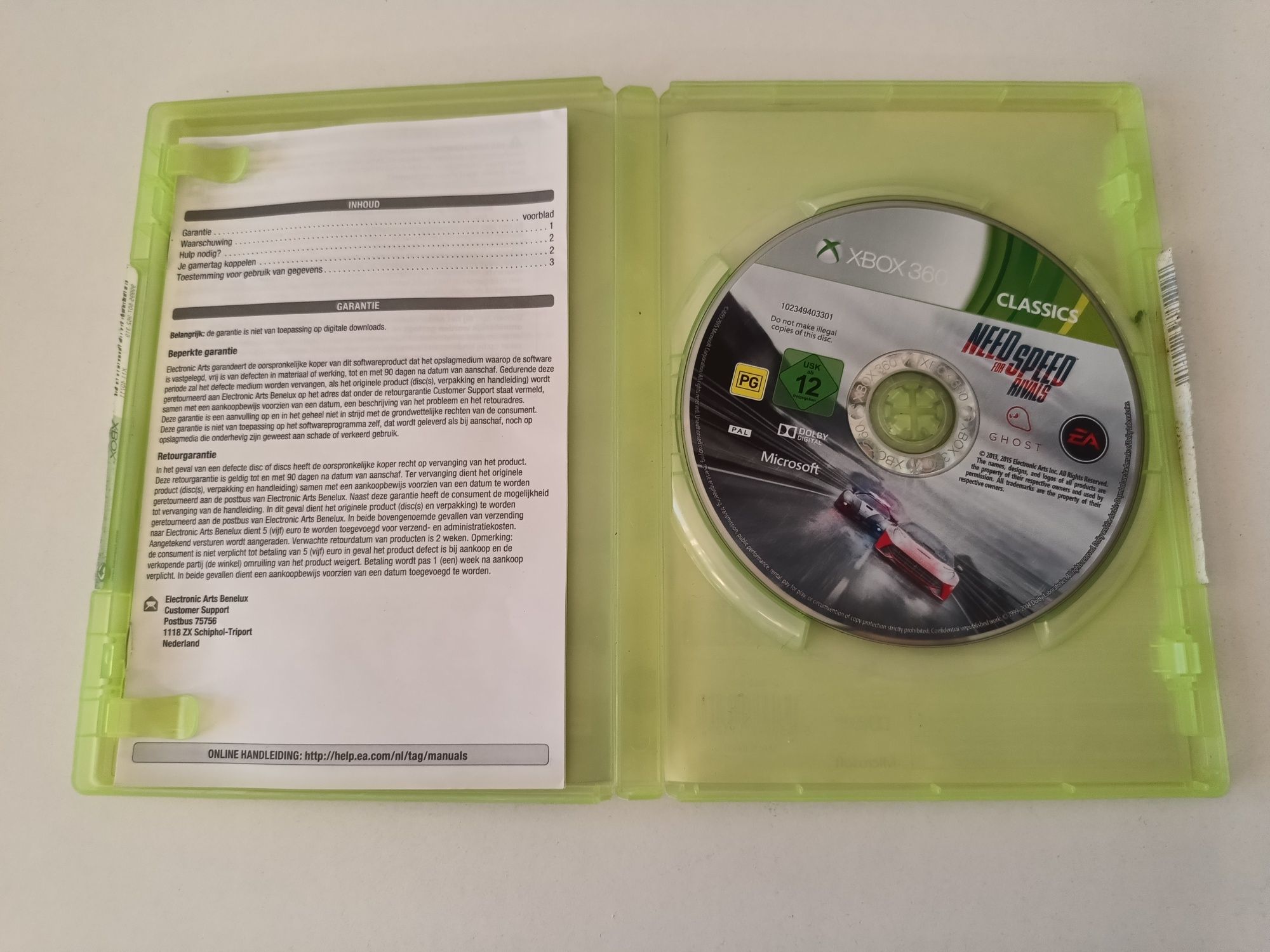 Gra Xbox 360 NFS Rivals - Polska wersja.