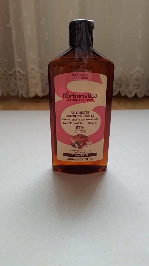 L'ERBORISTICA - szampon odżywczy Grecki - organiczny - 300 ml - NOWY