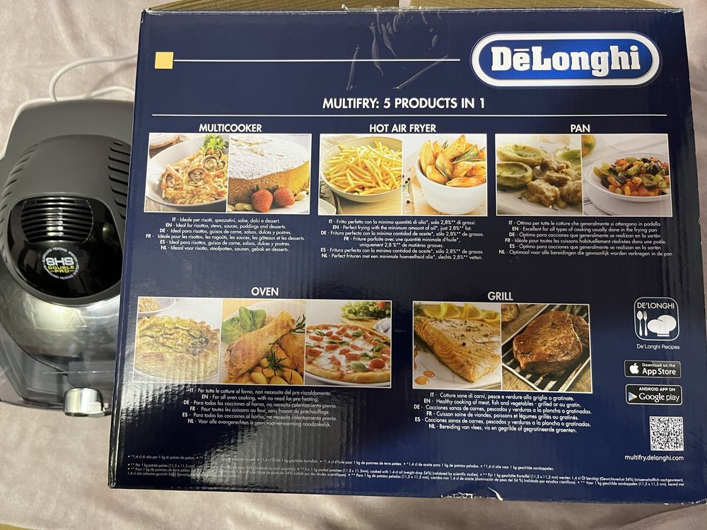 Мультиварка DeLonghi FH 1394/2 W MultiCooker