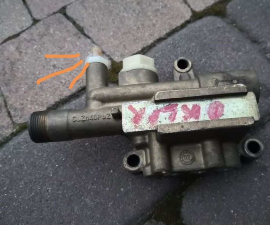 Zaworek chemi inzektorowy 720mx karcher części inne włącznik głowica