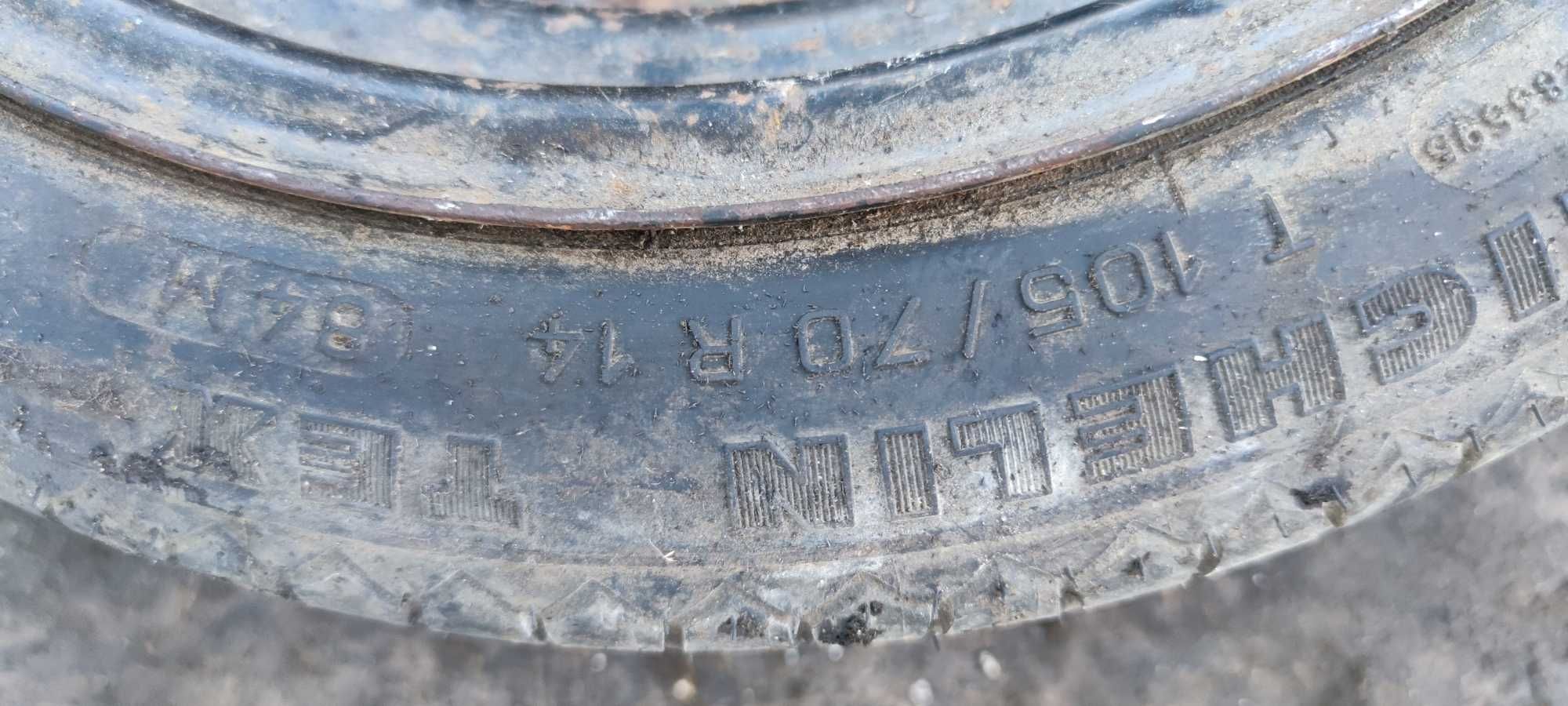 VW Polo III 6N Koło Dojazdowe Zapasowe 4x100 ET45 105/70 R14
