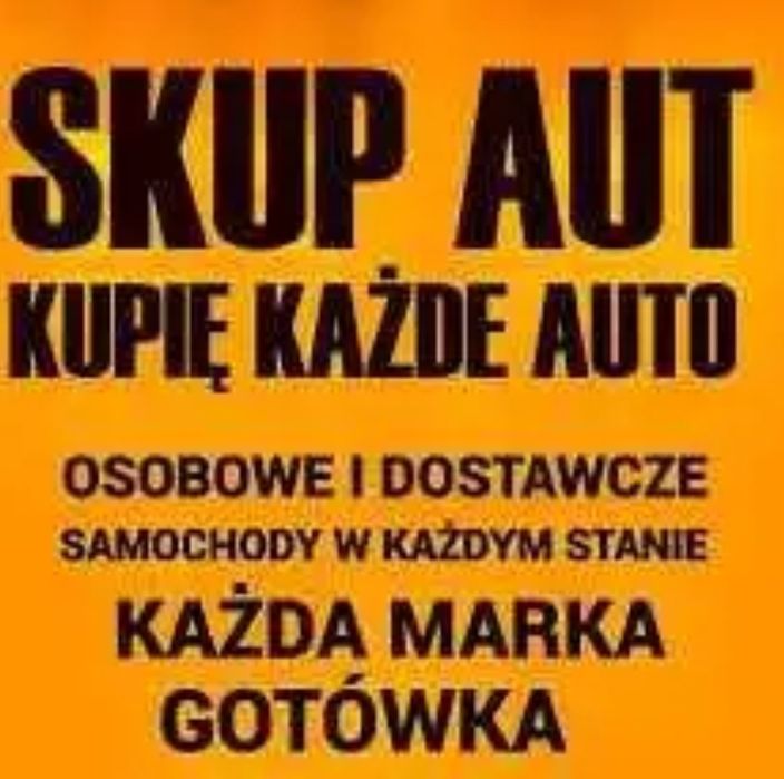 Skup Aut Kasacja Pojazdow Skup Motocykli Quadów SZYBKA GOTOWKA