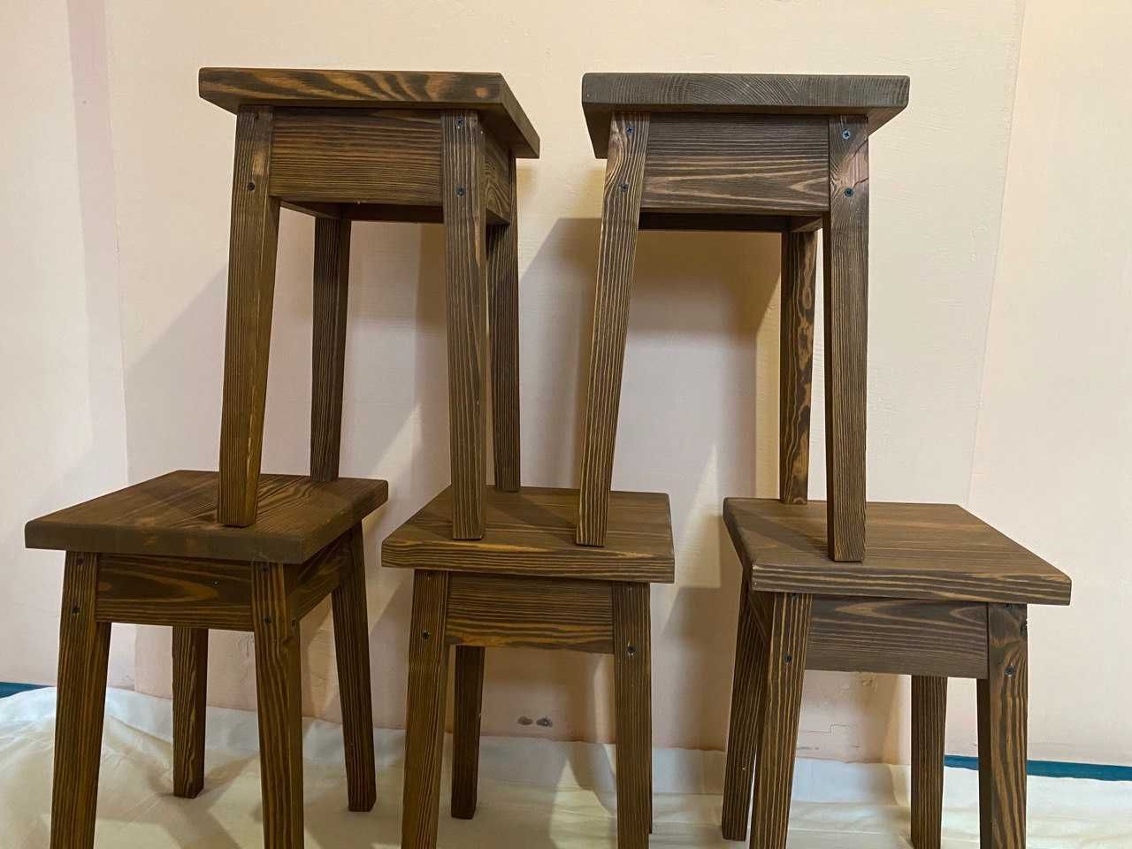 Табуретки стільці на кухню деревяні
