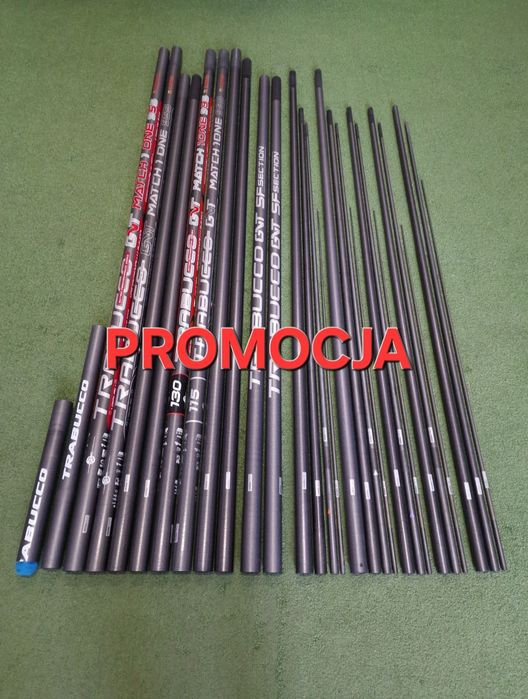 Tyczka Trabucco MATCH 1 ONE 955 13m i 995 13m w dużym packu.  OKAZJA!
